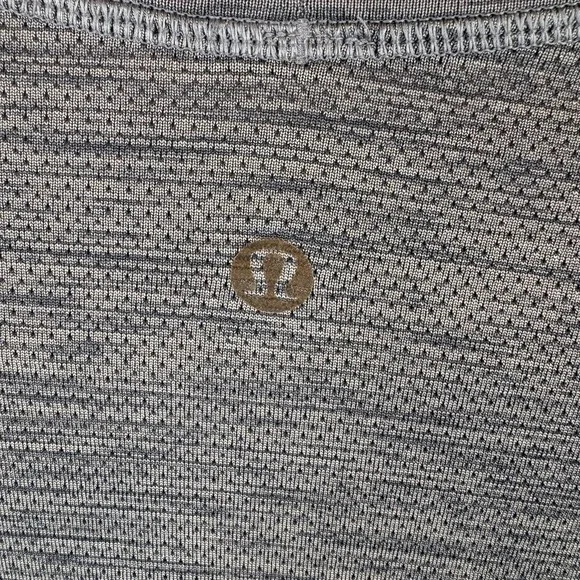 Lululemon Gray Metal Vent Long Sleeve Men's Size M - Picture 6 of 6